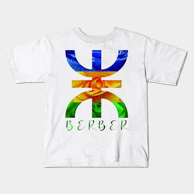 AMAZIGH Kids T-Shirt by For_her